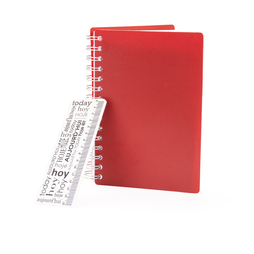 AGENDA DIÁRIA 2027 personalizada — Cadernetas, Agendas e Blocos de Notas — vista posterior
