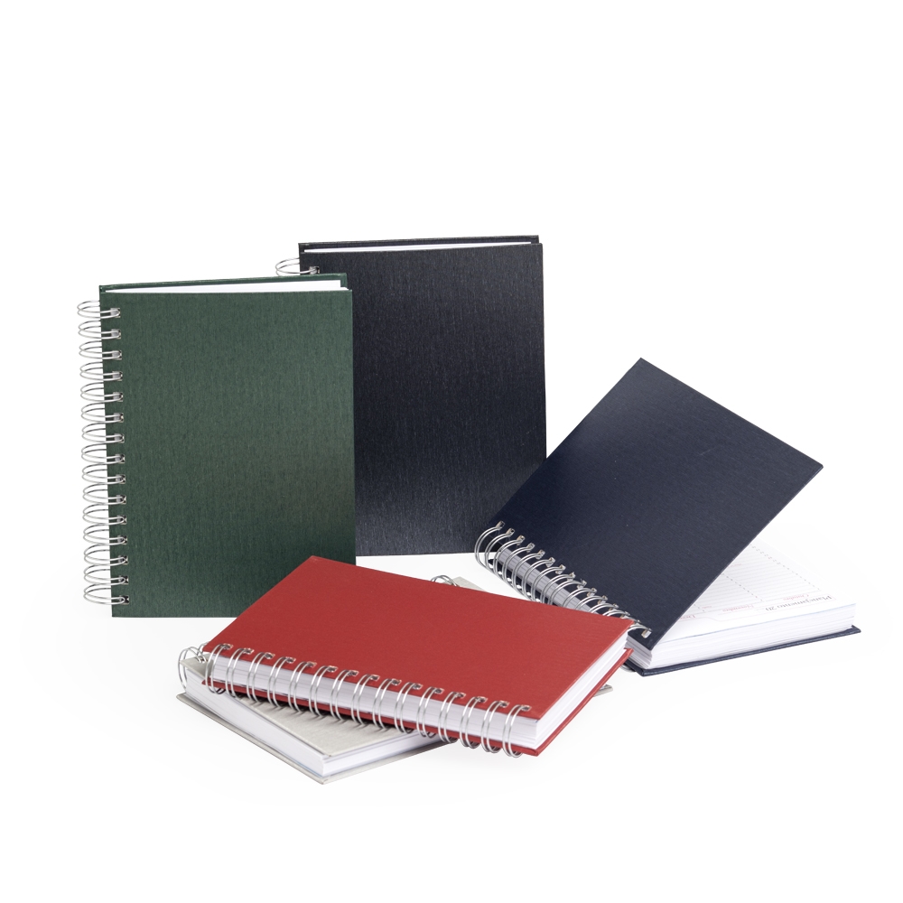 AGENDA DIÁRIA 2027 personalizada — Cadernetas, Agendas e Blocos de Notas — vista lateral