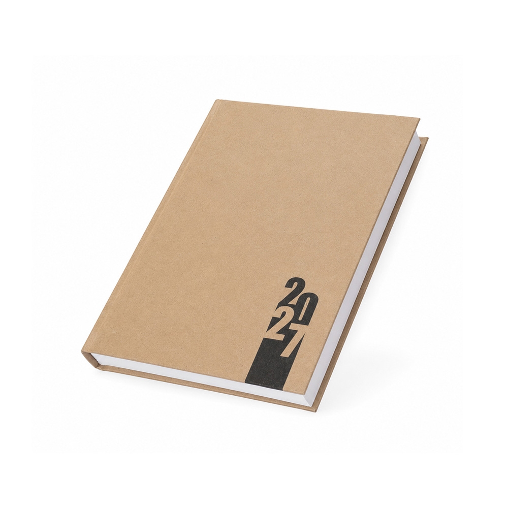 AGENDA DIÁRIA KRAFT personalizada — Cadernetas, Agendas e Blocos de Notas — detalhe de personalização