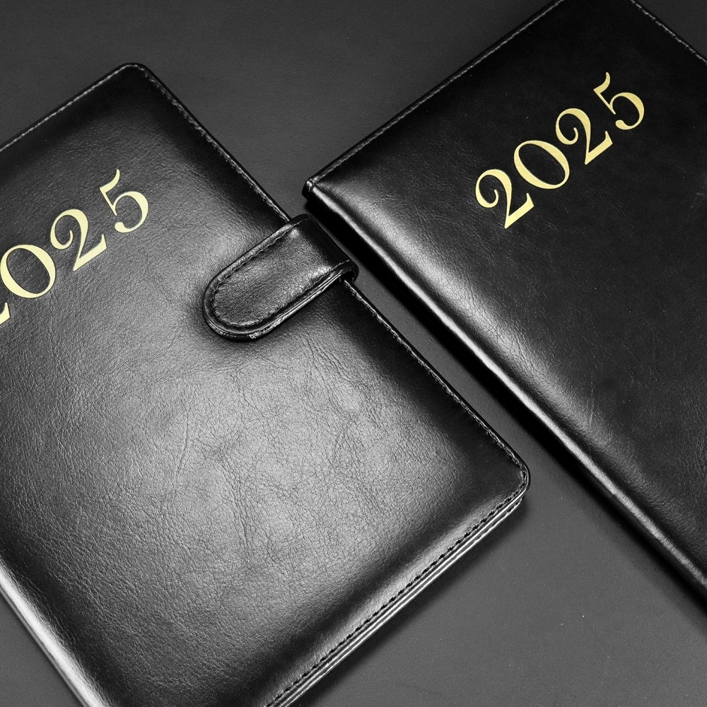AGENDA SEMANAL 2025 personalizada — Cadernetas, Agendas e Blocos de Notas — vista lateral