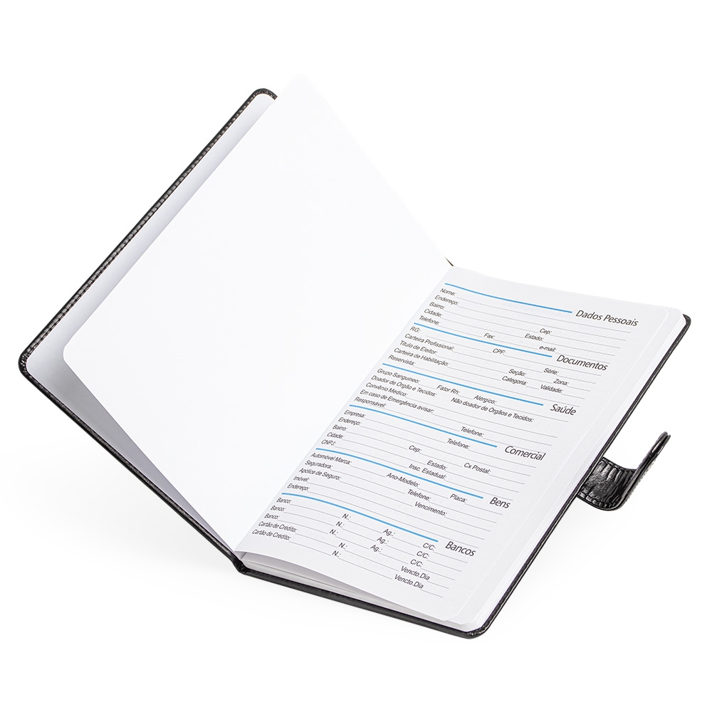 AGENDA SEMANAL 2025 personalizada — Cadernetas, Agendas e Blocos de Notas — detalhe de personalização