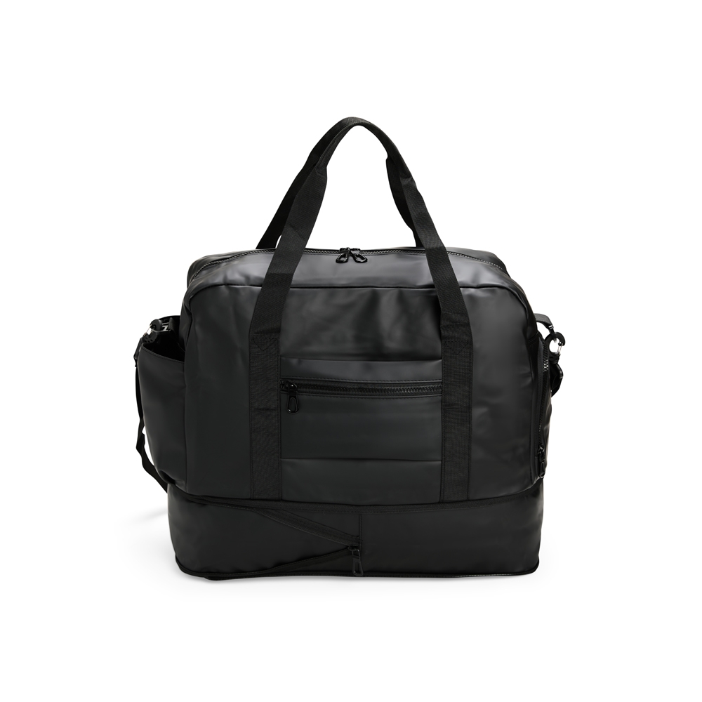 BOLSA COURO SINTÉTICO 44L personalizada — Bolsa — detalhe de personalização