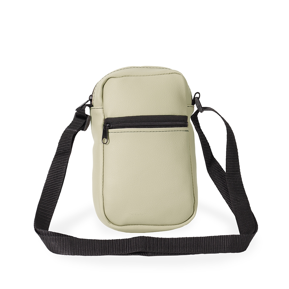 BOLSA DE OMBRO COURO SINTÉTICO personalizada — Bolsa — interior e compartimentos