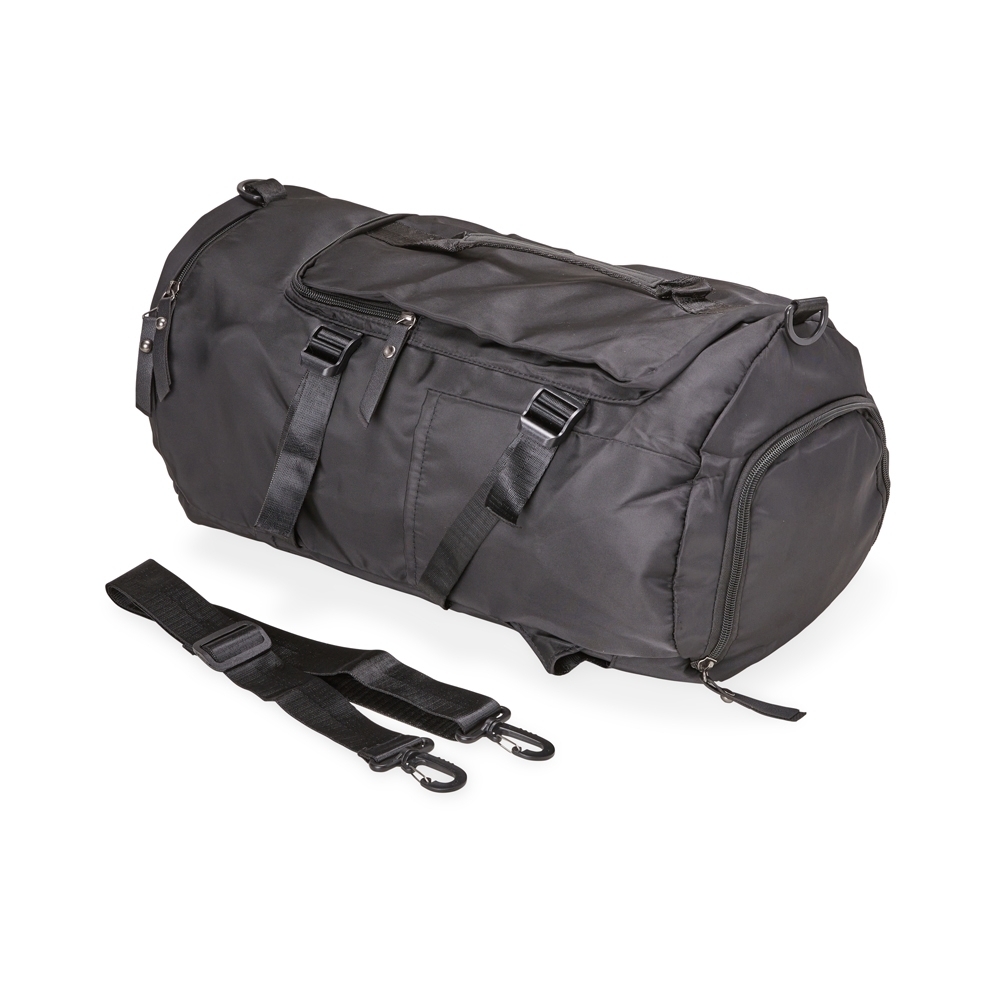 BOLSA ESPORTIVA 30L personalizada — Bolsa — detalhe de costura e acabamento
