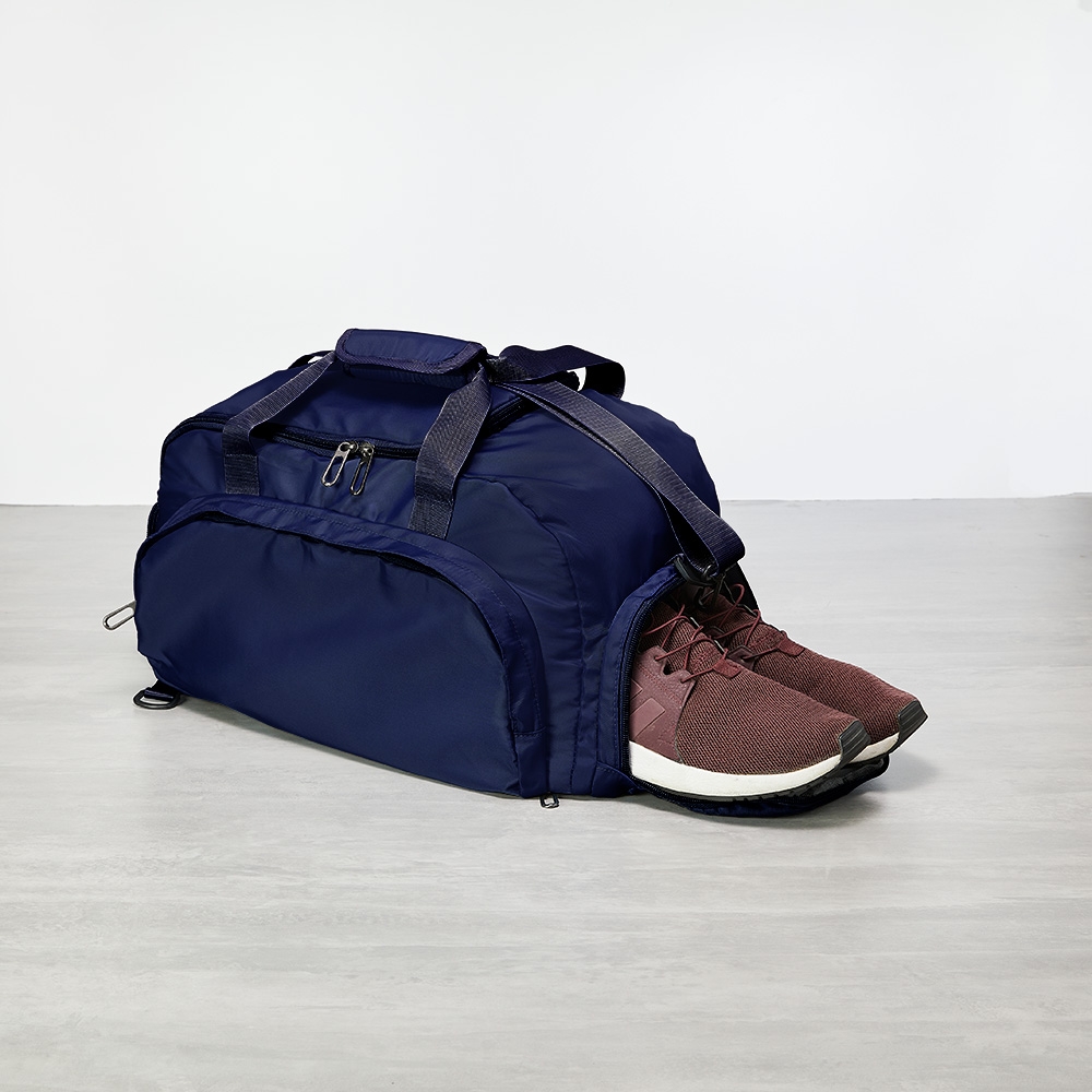 BOLSA ESPORTIVA POLIÉSTER 28L personalizada — Bolsa — interior e compartimentos