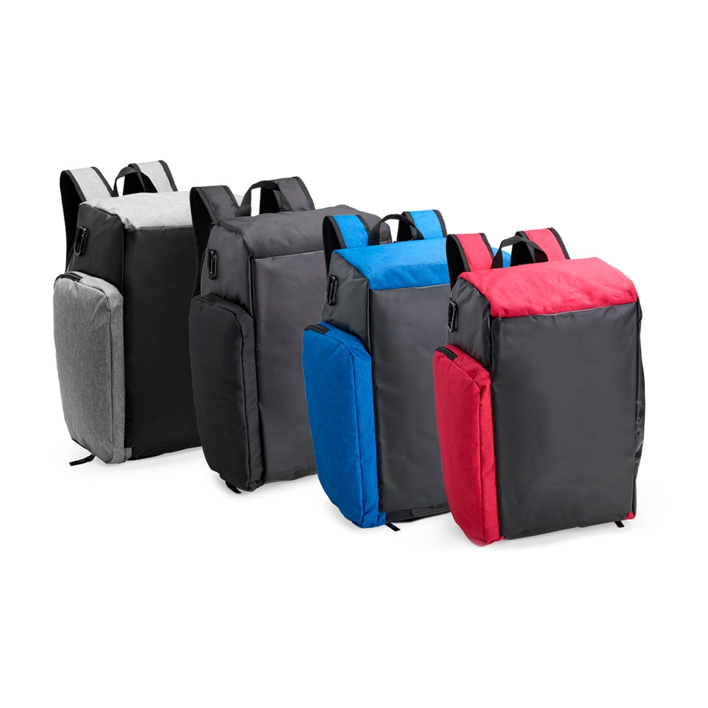 BOLSA ESPORTIVA POLIÉSTER 40L personalizada — Bolsa — vista lateral