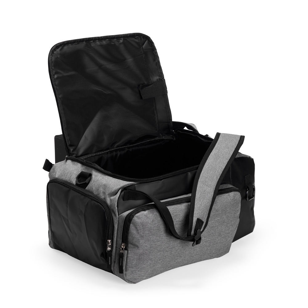 BOLSA ESPORTIVA POLIÉSTER 40L personalizada — Bolsa — interior e compartimentos