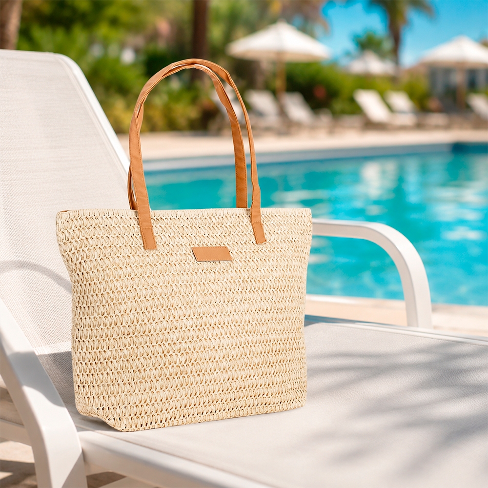 BOLSA FIBRA ECOLÓGICA personalizada — Bolsa — vista lateral