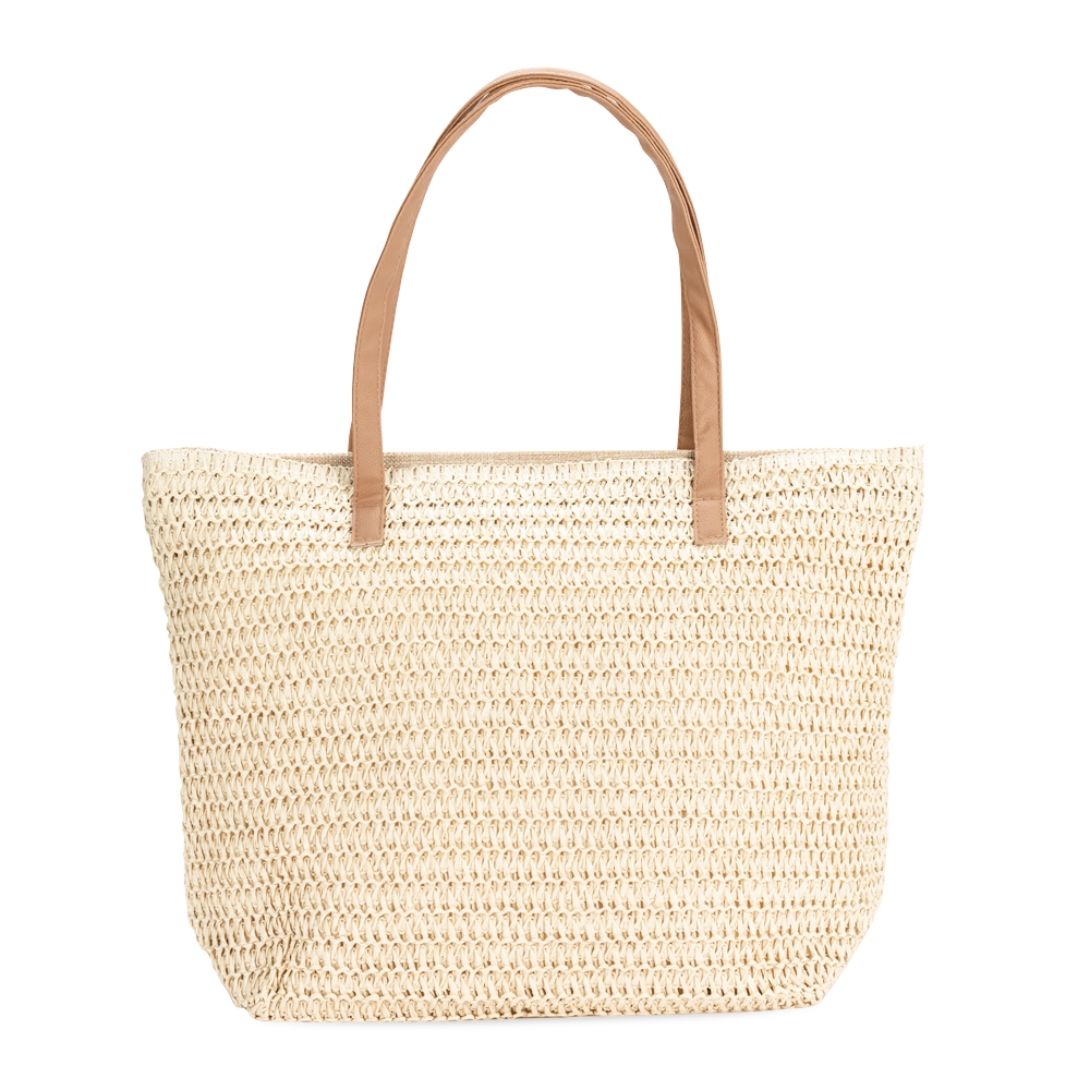 BOLSA FIBRA ECOLÓGICA personalizada — Bolsa — detalhe de costura e acabamento