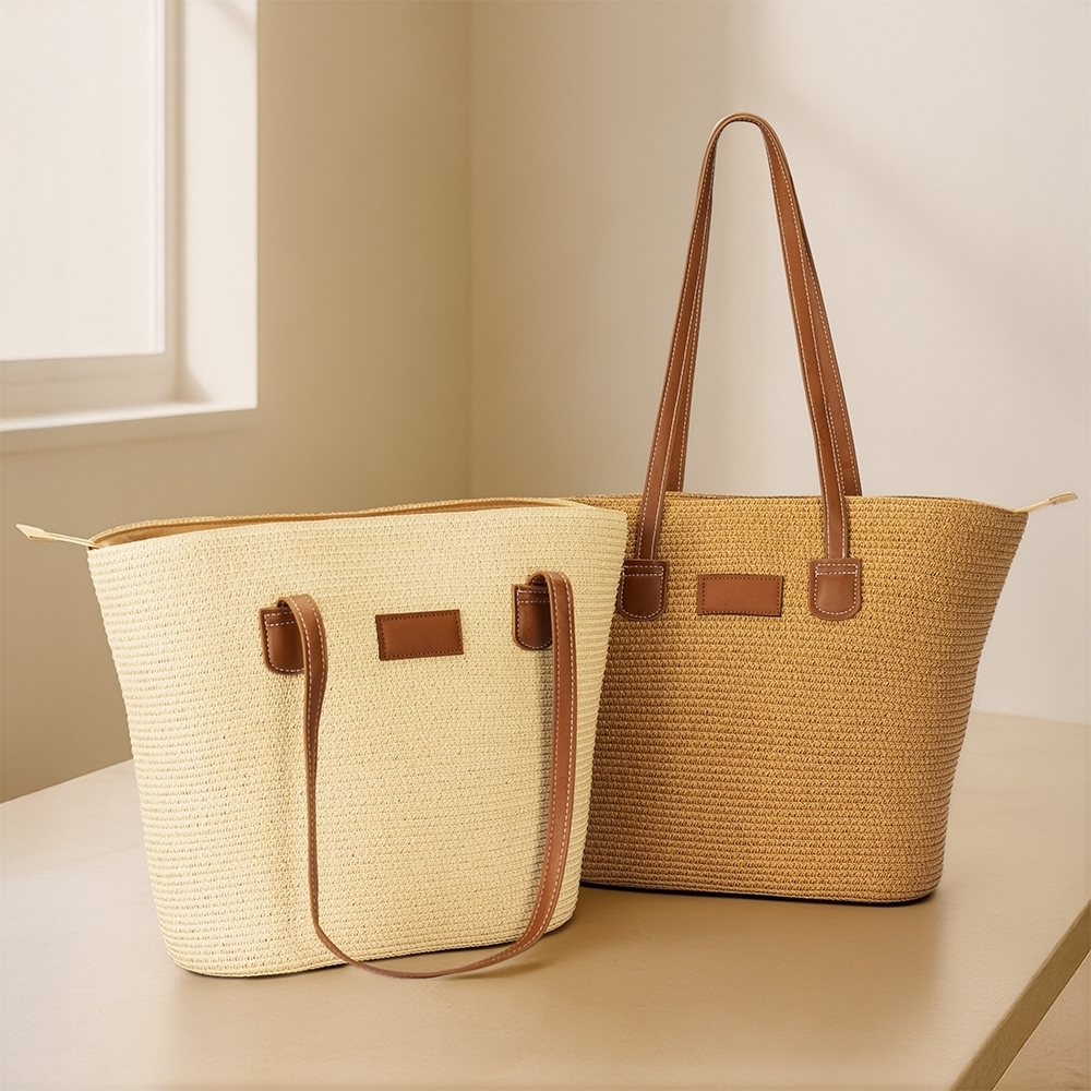 BOLSA FIO DE PAPEL TORCIDO personalizada — Bolsa — vista lateral