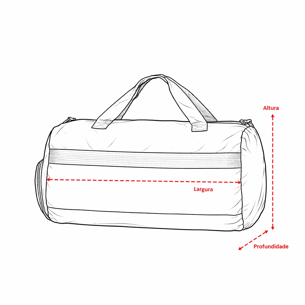 BOLSA OXFORD 23L personalizada — Bolsa — detalhe de costura e acabamento