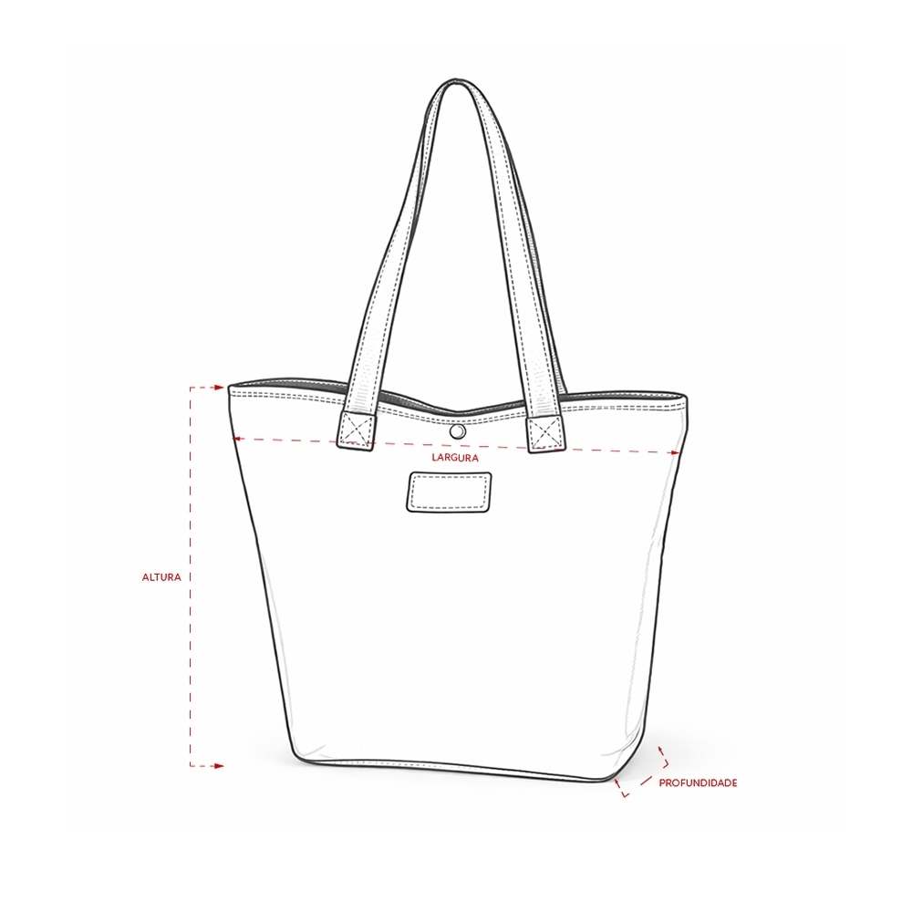 BOLSA PALHA TRANÇADA personalizada — Bolsa — aplicação em uso