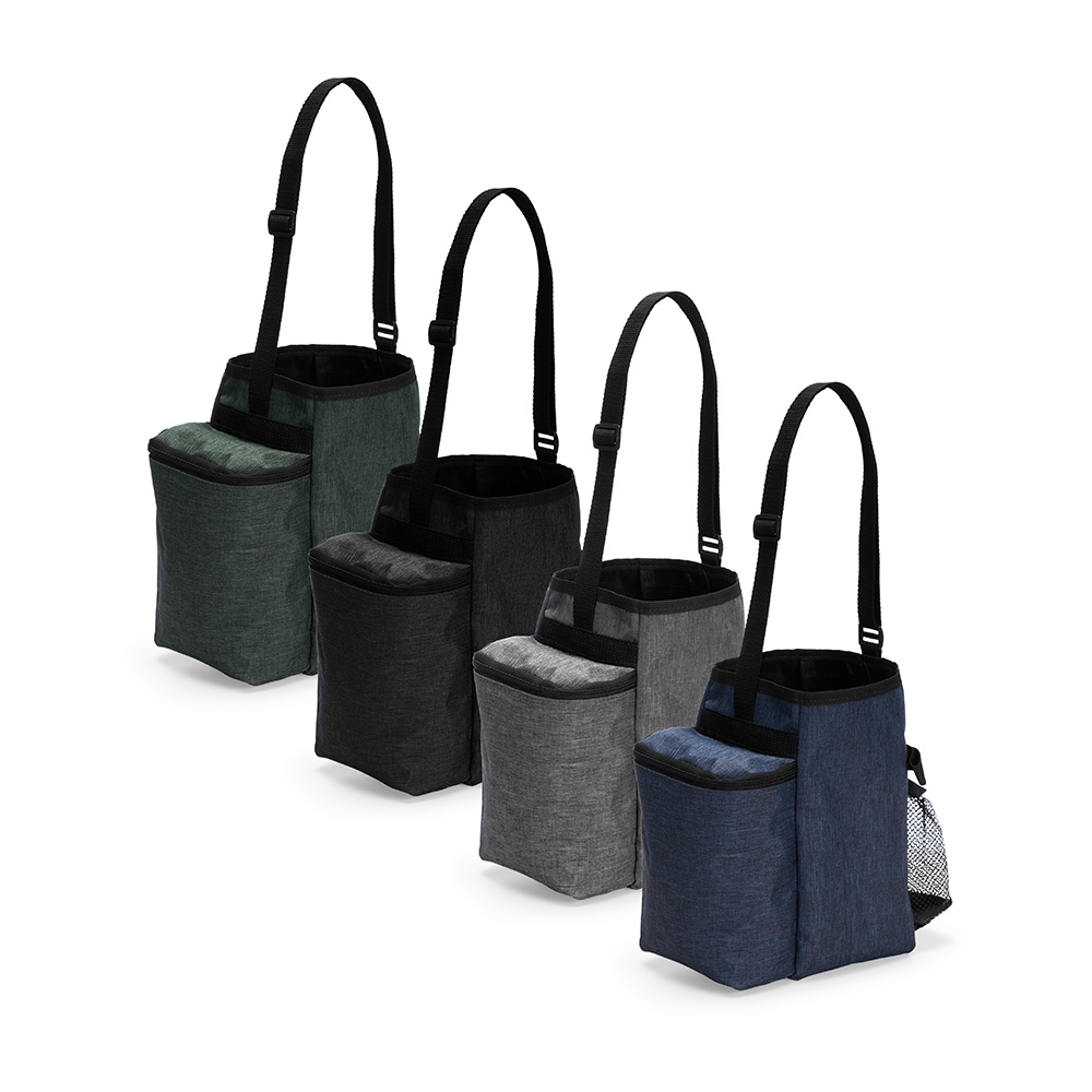 BOLSA POLIÉSTER PVC MESCLA personalizada — Bolsa — vista lateral