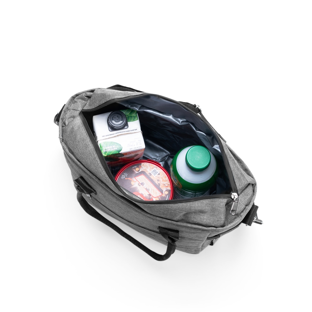 BOLSA TÉRMICA 11L personalizada — Bolsas Térmicas Personalizadas — aplicação em uso