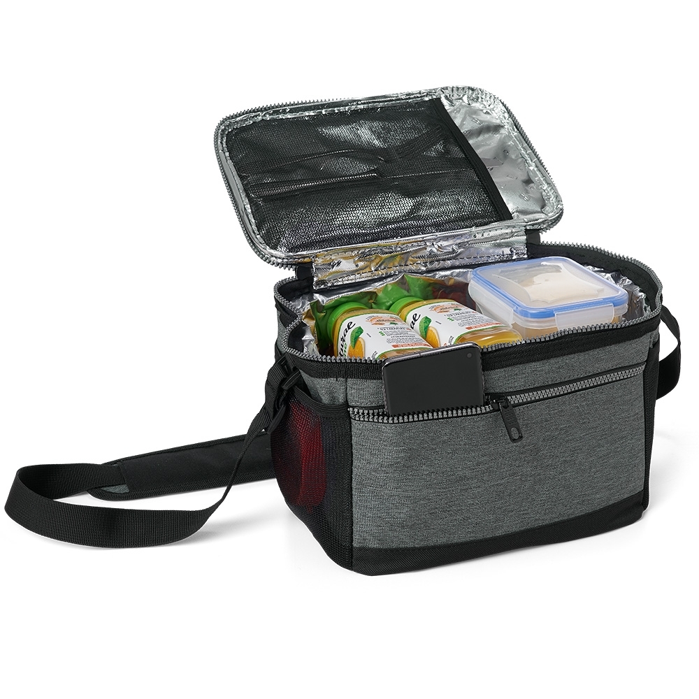 BOLSA TÉRMICA 11L personalizada — Bolsas Térmicas Personalizadas — detalhe do zíper