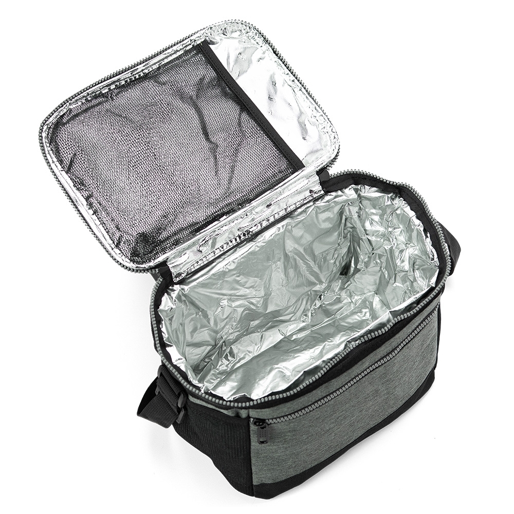 BOLSA TÉRMICA 11L personalizada — Bolsas Térmicas Personalizadas — detalhe de costura e acabamento