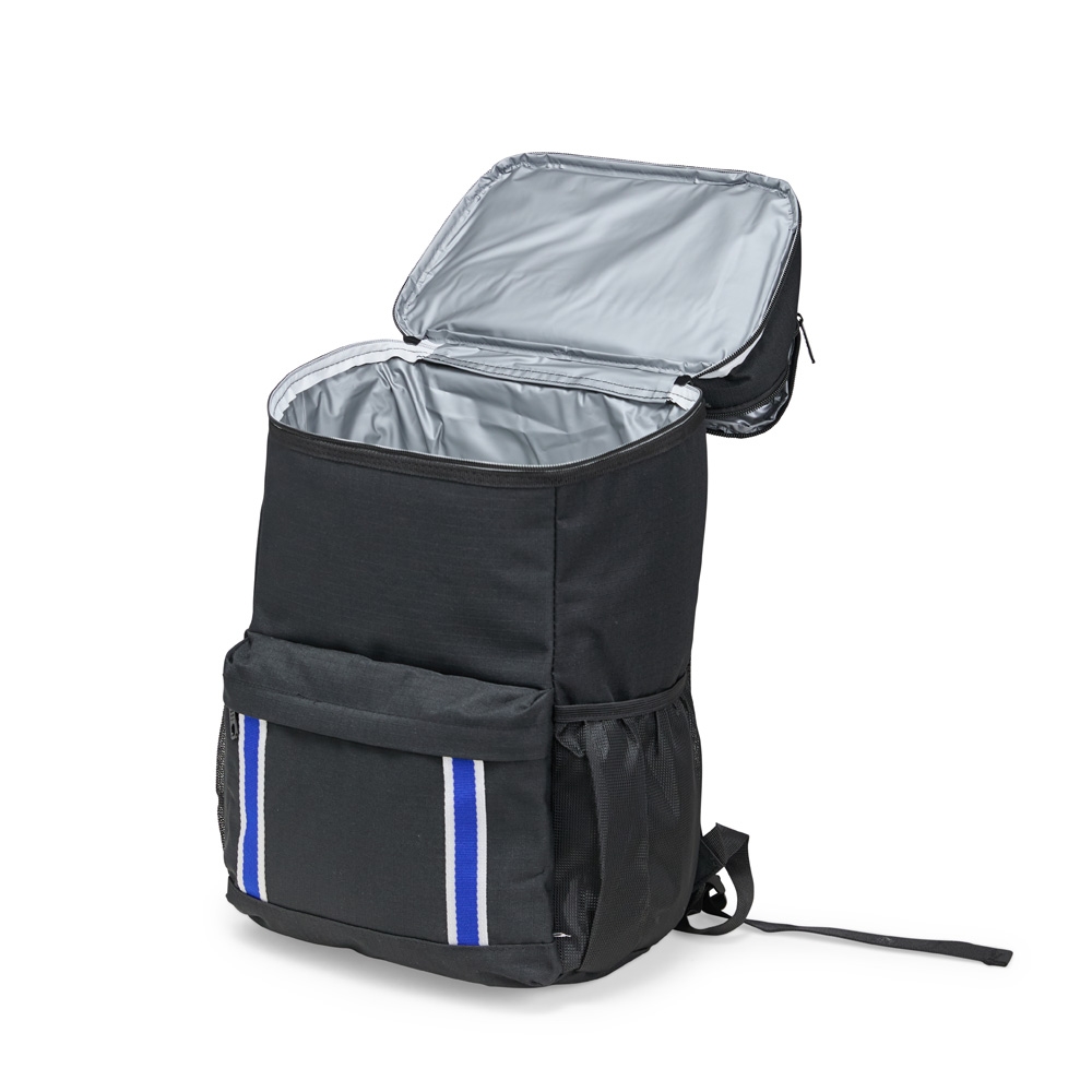 BOLSA TÉRMICA 24L personalizada — Bolsas Térmicas Personalizadas — detalhe de costura e acabamento