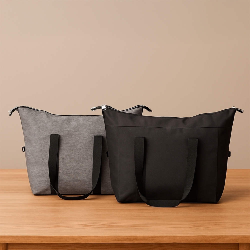 BOLSA TÉRMICA 25L personalizada — Bolsas Térmicas Personalizadas — detalhe de costura e acabamento