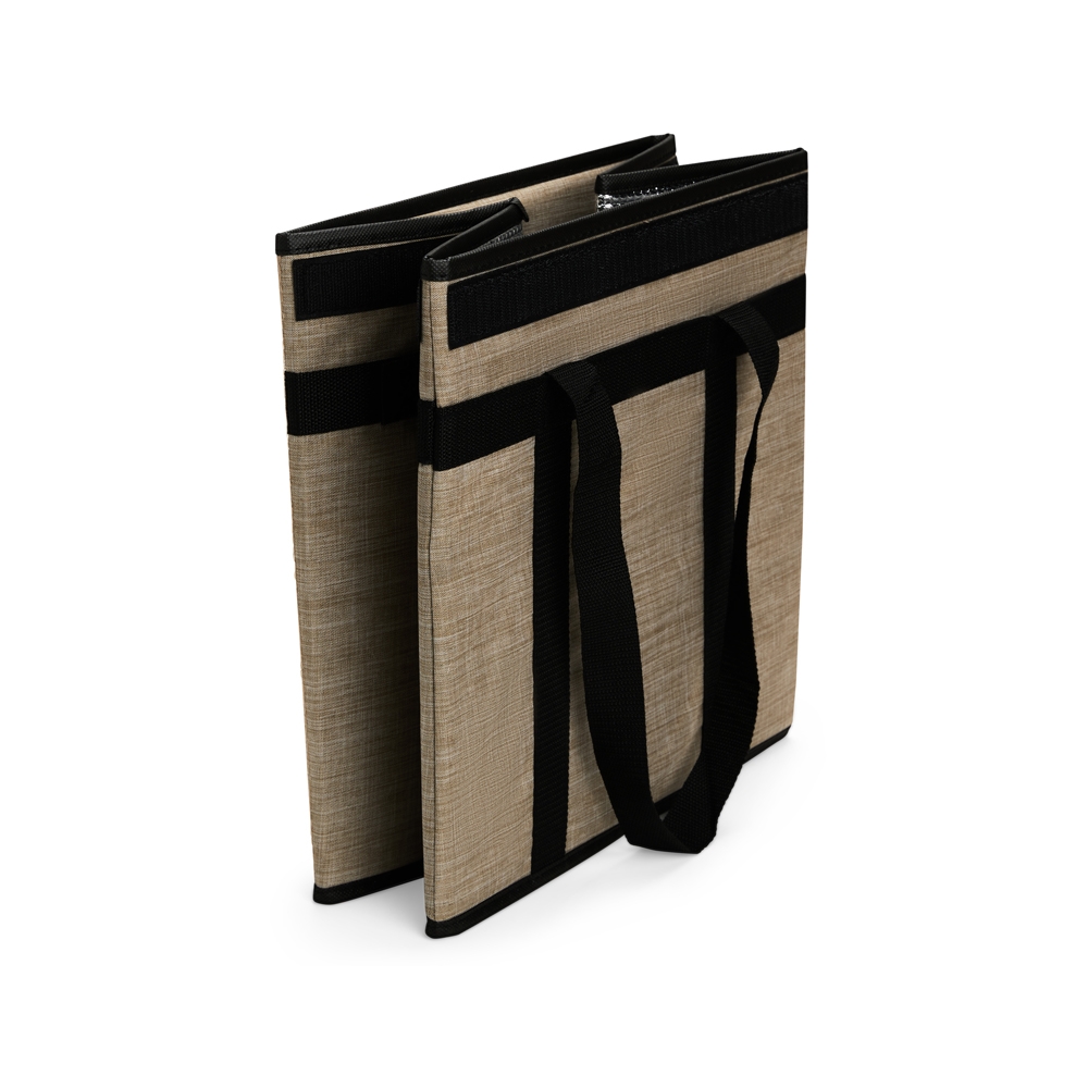 BOLSA TÉRMICA 35L personalizada — Bolsas Térmicas Personalizadas — detalhe de costura e acabamento