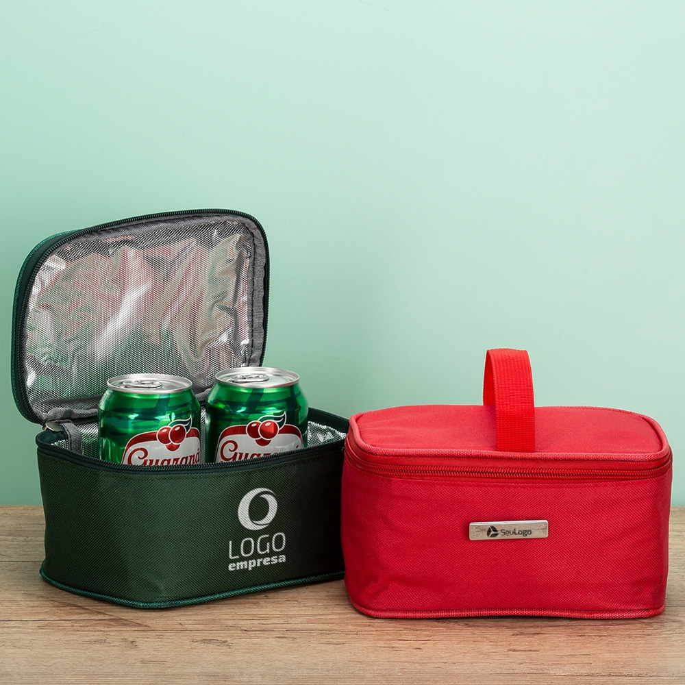 BOLSA TÉRMICA 3L personalizada — Bolsas Térmicas Personalizadas — detalhe de personalização