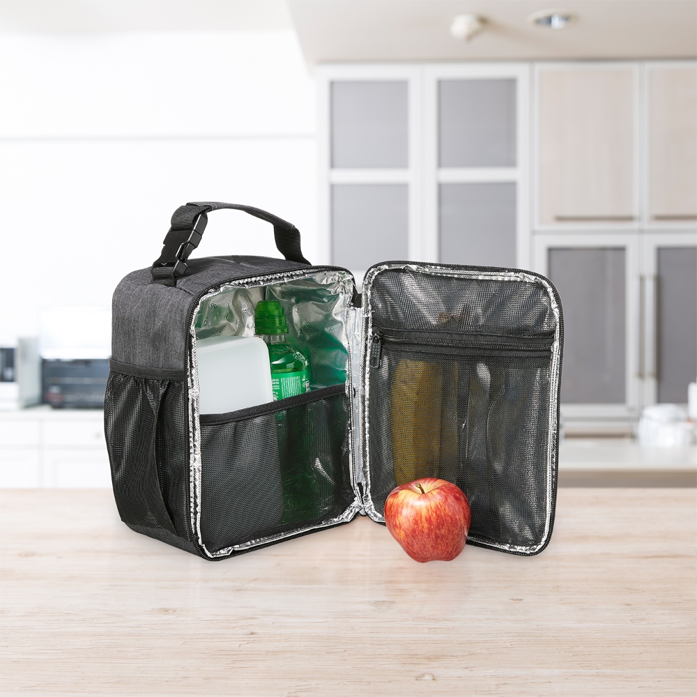 BOLSA TÉRMICA 8L personalizada — Bolsas Térmicas Personalizadas — vista lateral