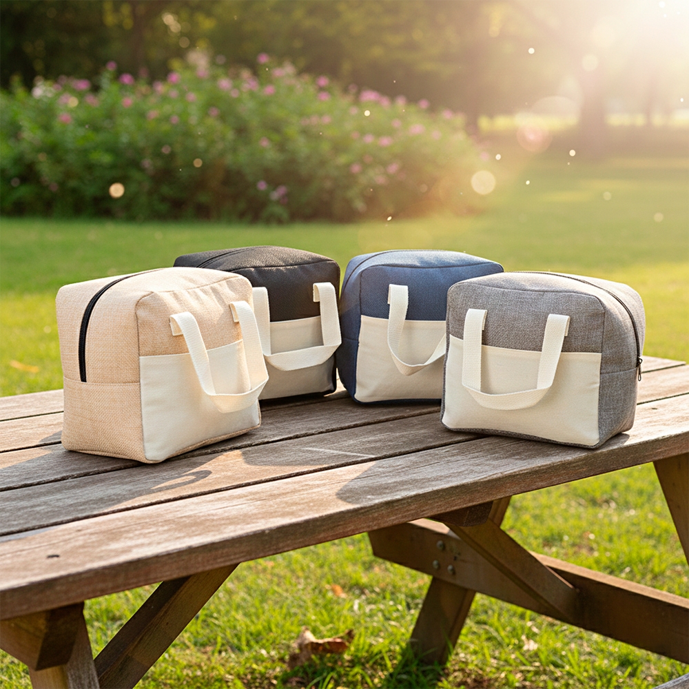 BOLSA TÉRMICA 8L personalizada — Bolsas Térmicas Personalizadas — vista lateral