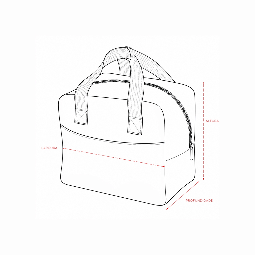 BOLSA TÉRMICA 8L personalizada — Bolsas Térmicas Personalizadas — aplicação em uso