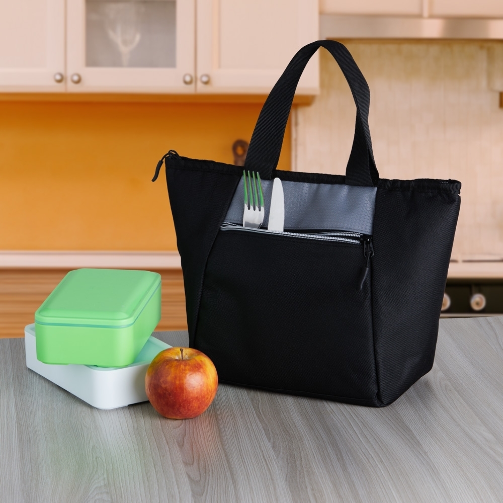 BOLSA TÉRMICA 9L personalizada — Bolsas Térmicas Personalizadas — detalhe de costura e acabamento