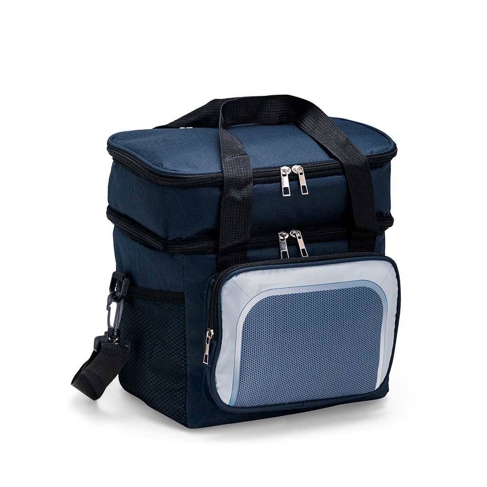 BOLSA TÉRMICA DUPLA 12L personalizada — Bolsas Térmicas Personalizadas — vista lateral