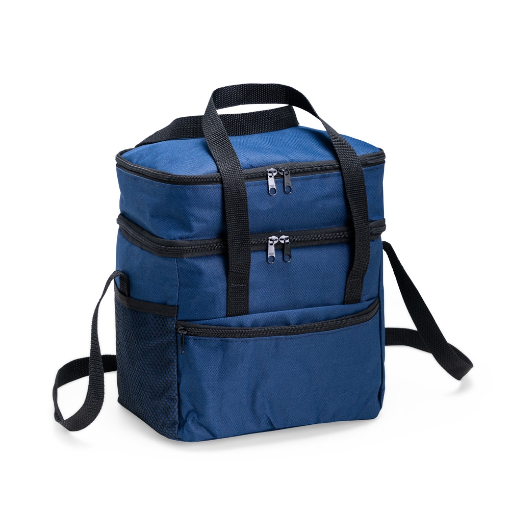 BOLSA TÉRMICA DUPLA 14L personalizada — Bolsas Térmicas Personalizadas — vista lateral