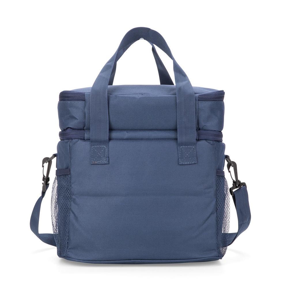BOLSA TÉRMICA DUPLA 16L personalizada — Bolsas Térmicas Personalizadas — interior e compartimentos