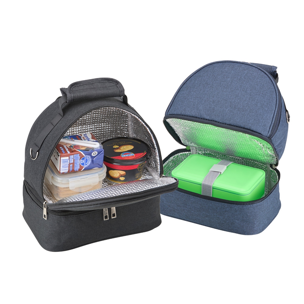 BOLSA TÉRMICA DUPLA 9L personalizada — Bolsas Térmicas Personalizadas — vista lateral