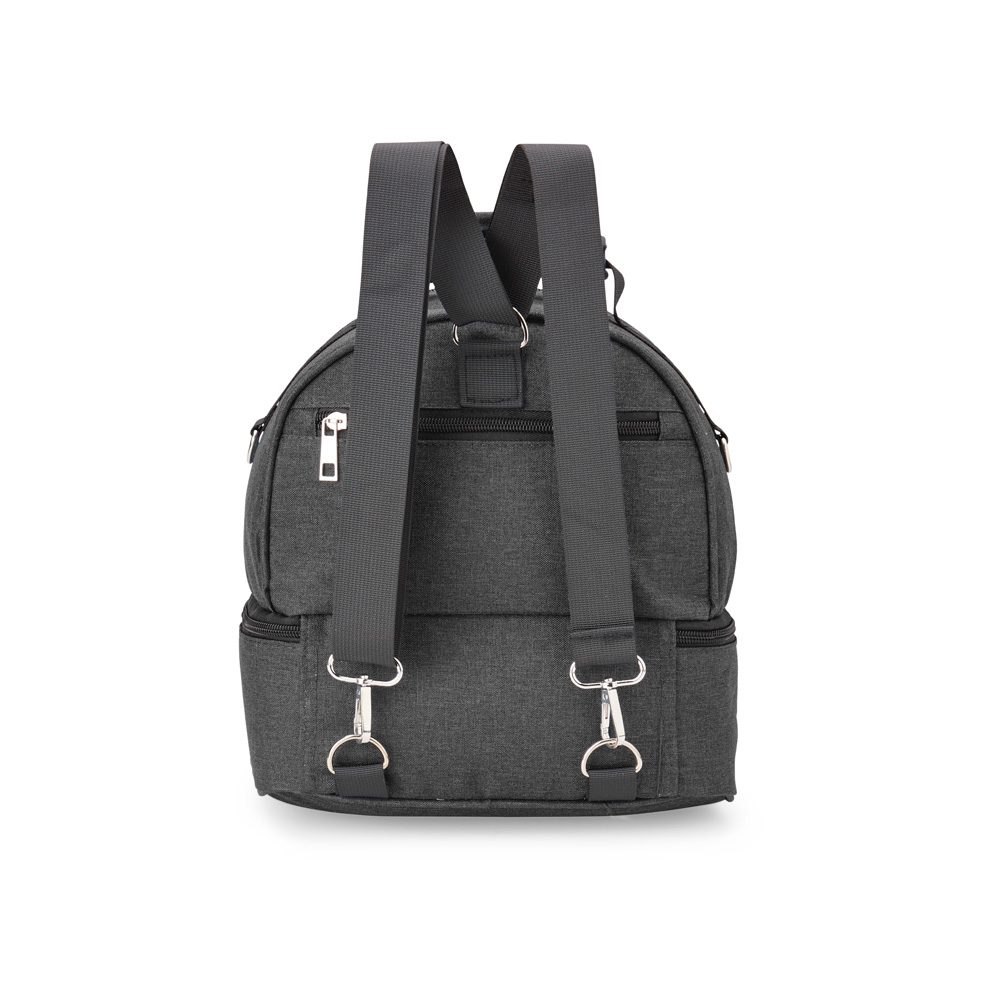 BOLSA TÉRMICA DUPLA 9L personalizada — Bolsas Térmicas Personalizadas — detalhe de costura e acabamento
