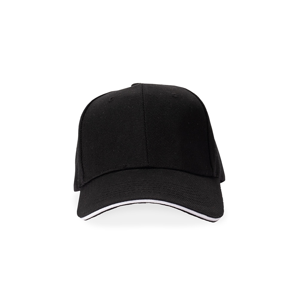 BONÉ POLIÉSTER ABA CURVA personalizada — Bonés — vista frontal