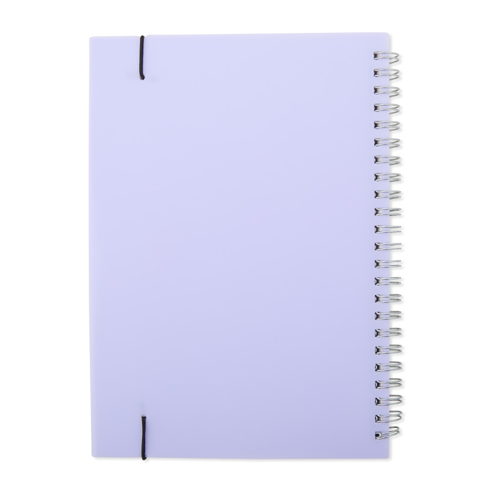 CADERNO A5 PLÁSTICO personalizada — Cadernetas, Agendas e Blocos de Notas — detalhe de personalização