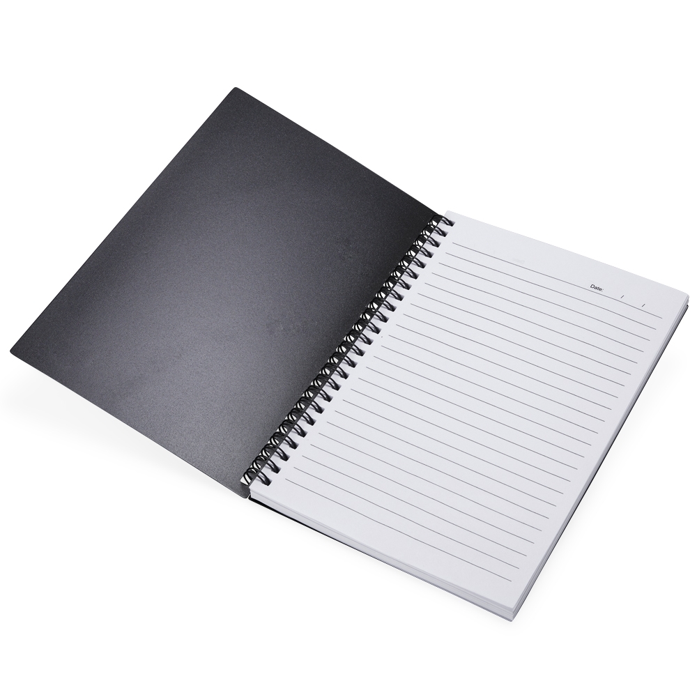 CADERNO A5 PLÁSTICO personalizada — Cadernetas, Agendas e Blocos de Notas — detalhe de personalização