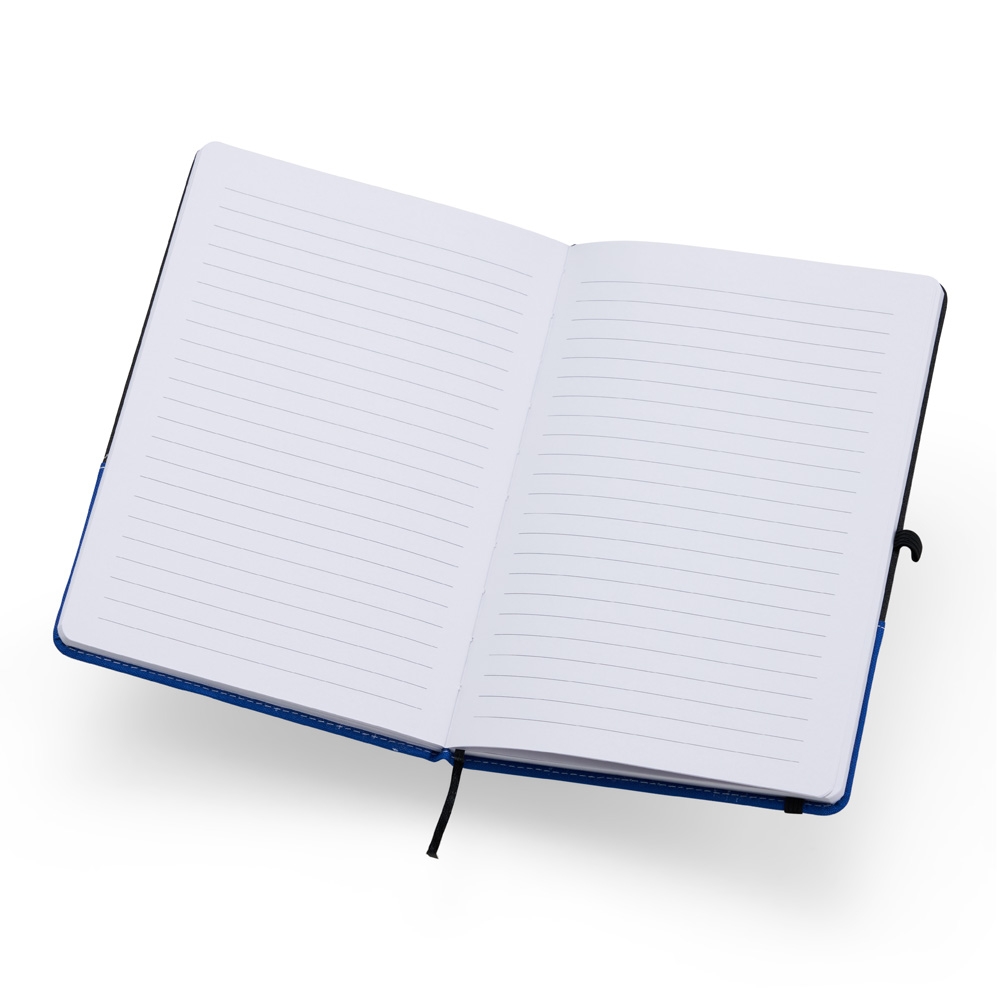 CADERNO A5 POLIÉSTER personalizada — Cadernetas, Agendas e Blocos de Notas — detalhe de personalização