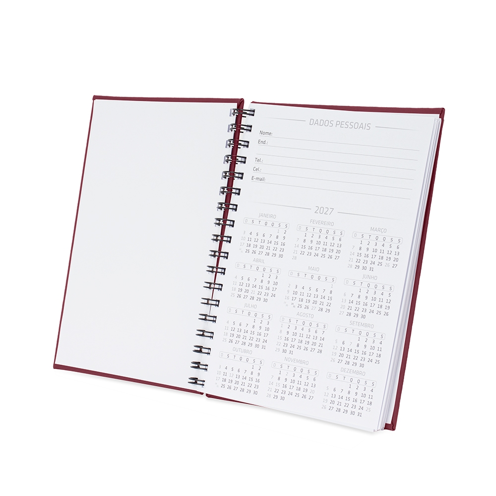 CADERNO CAPA EMBORRACHADA personalizada — Cadernos — detalhe de personalização