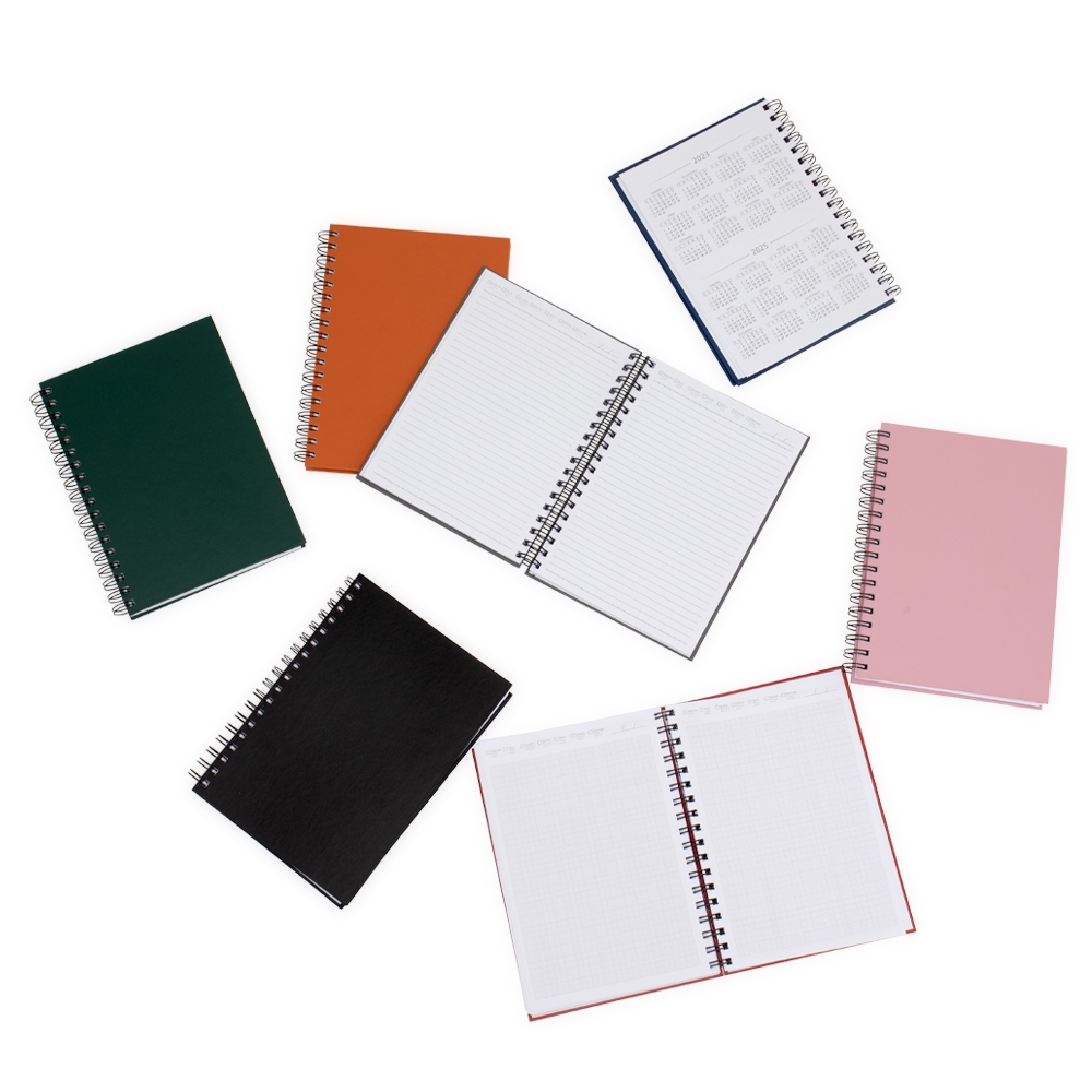 CADERNO CROMATO personalizada — Cadernetas, Agendas e Blocos de Notas — vista lateral