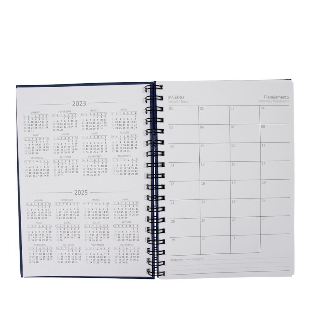 CADERNO CROMATO personalizada — Cadernetas, Agendas e Blocos de Notas — interior e compartimentos