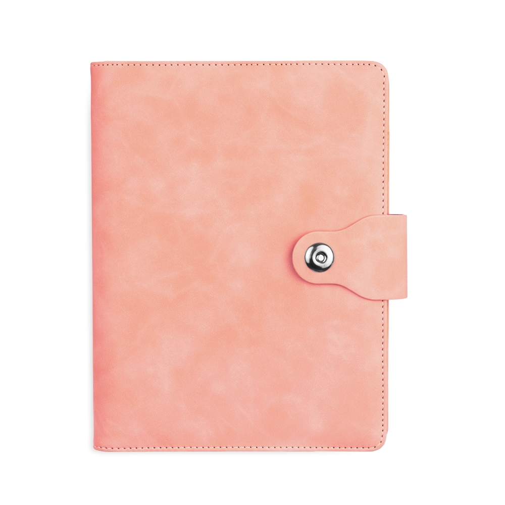 CADERNO FICHÁRIO PU personalizada — Cadernos — vista frontal