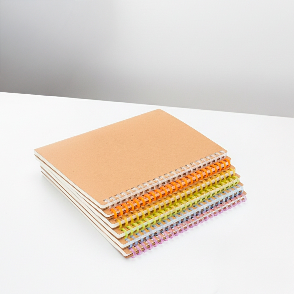 CADERNO KRAFT personalizada — Cadernos — vista lateral