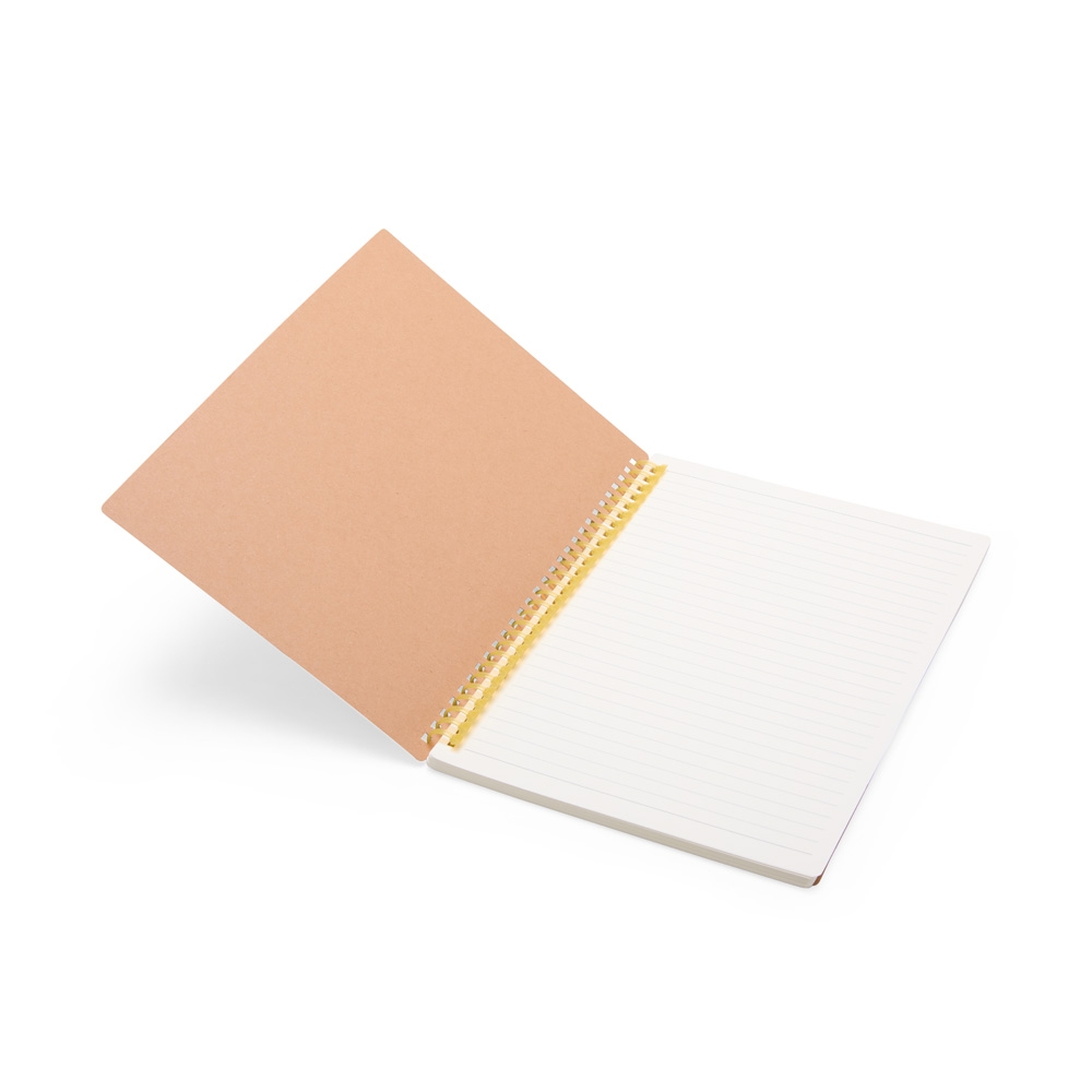 CADERNO KRAFT personalizada — Cadernos — detalhe de personalização