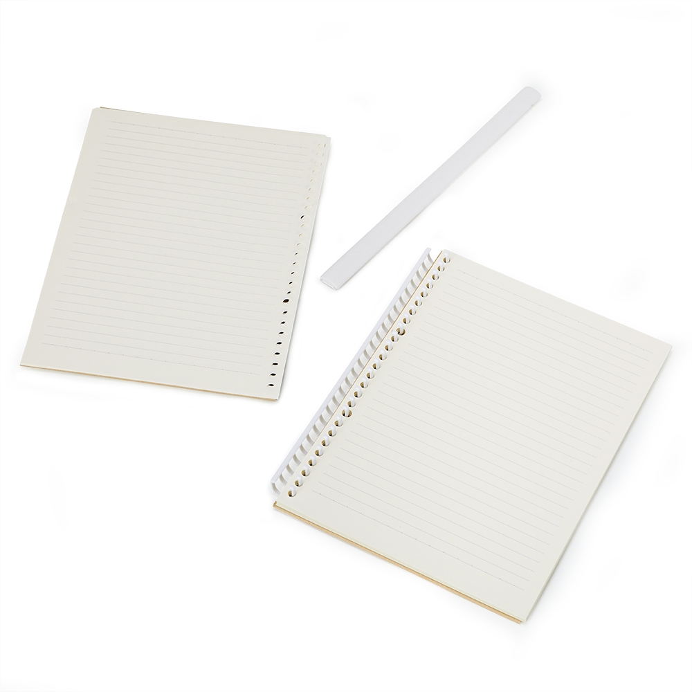 CADERNO WIIRE-O COM CAPA DURA personalizada — Cadernetas, Agendas e Blocos de Notas — vista lateral