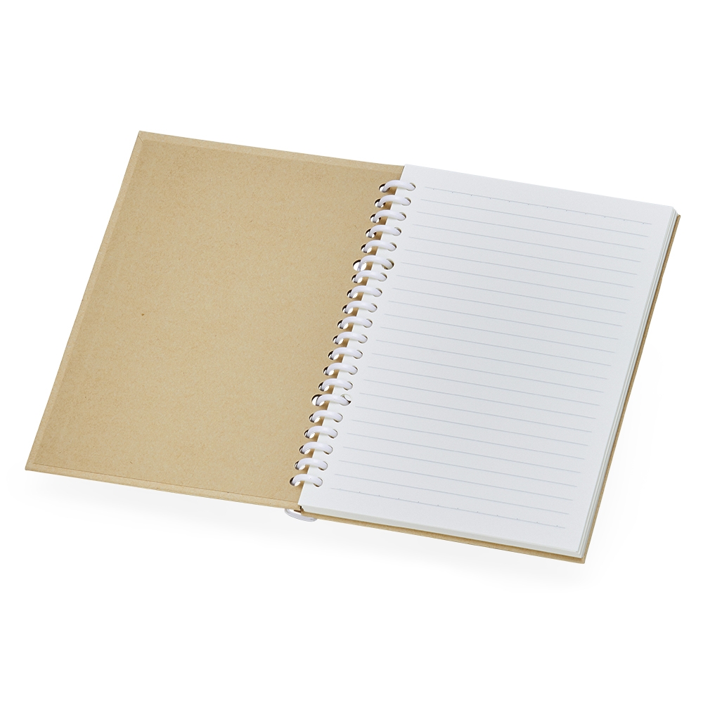 CADERNO WIIRE-O COM CAPA DURA personalizada — Cadernetas, Agendas e Blocos de Notas — detalhe de personalização