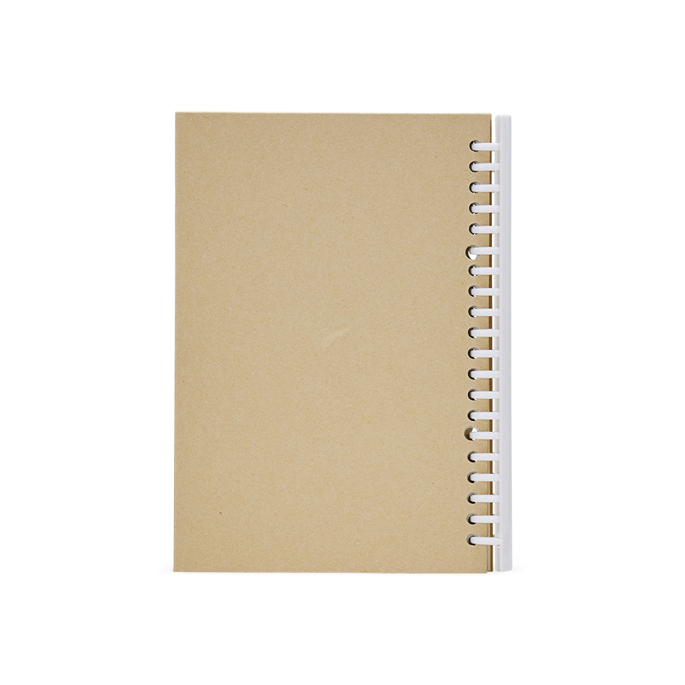 CADERNO WIIRE-O COM CAPA DURA personalizada — Cadernetas, Agendas e Blocos de Notas — detalhe de costura e acabamento