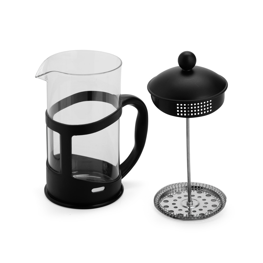 CAFETEIRA PRENSA FRANCESA 1L personalizada — Casa e cozinha — detalhe de costura e acabamento