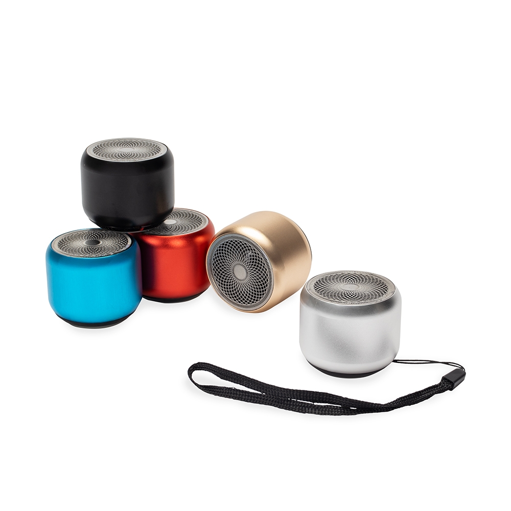 CAIXA DE SOM BLUETOOTH TWS personalizada — Tech — vista frontal