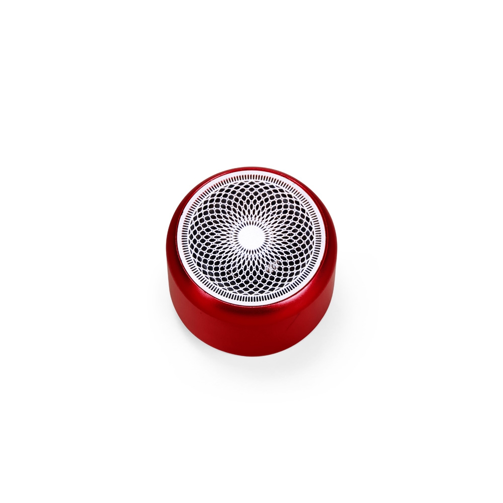 CAIXA DE SOM BLUETOOTH TWS personalizada — Tech — vista lateral