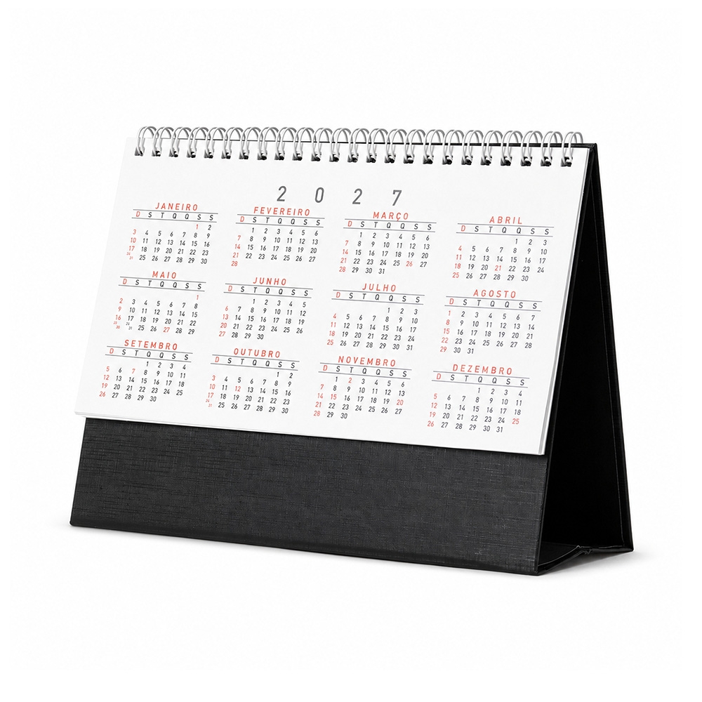 Foto de CALENDÁRIO DE MESA 2027